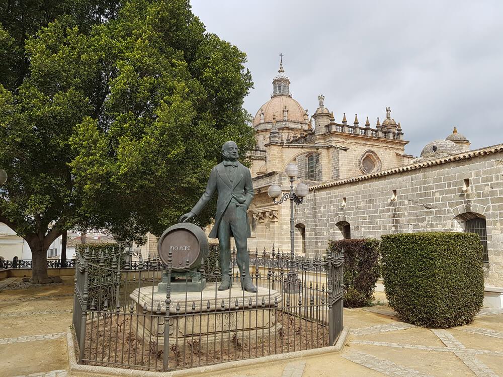 Blick auf Jerez de la Frontera